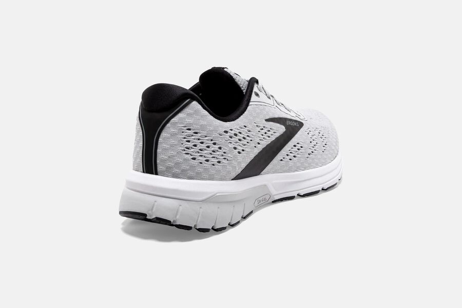 Anthem 3 Road Brooks Running Shoes NZ Mens - White/Black - MPVKLO-681